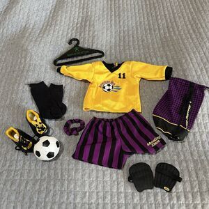 American Girl of Today Soccer Gear Set Retired 1996 Pleasant Company JLY
